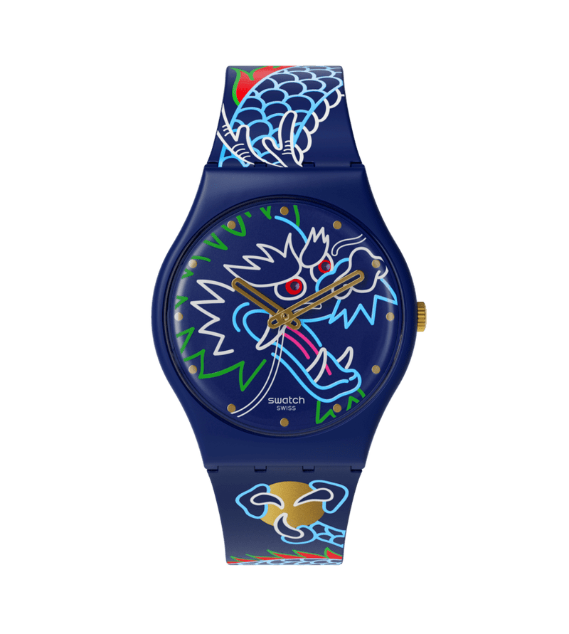 Orologio Dragon In Waves