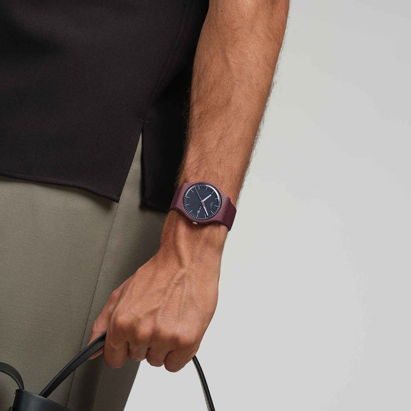 Orologio Burgundy Berry