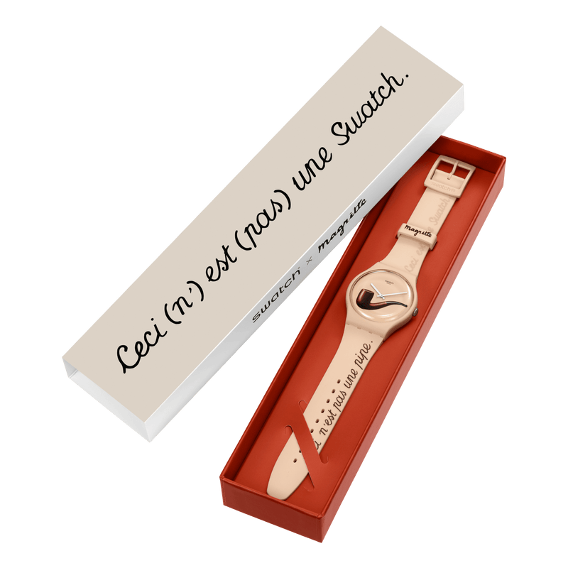 Orologio La Trahison Des Images By Rene Magritte