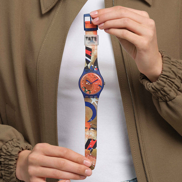 Orologio Miro's Women & Bird In The Moonlight