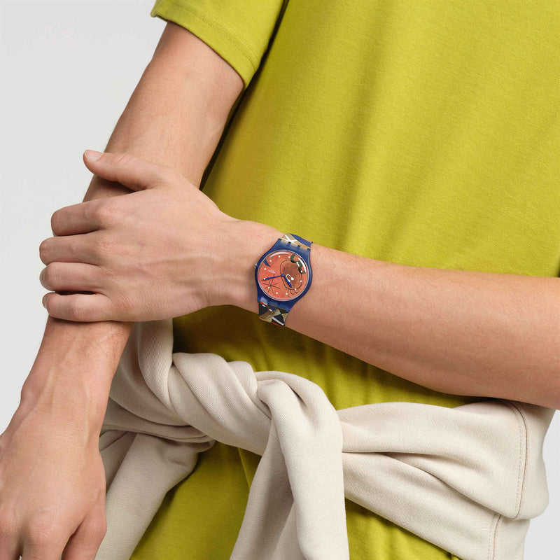 Orologio Miro's Women & Bird In The Moonlight