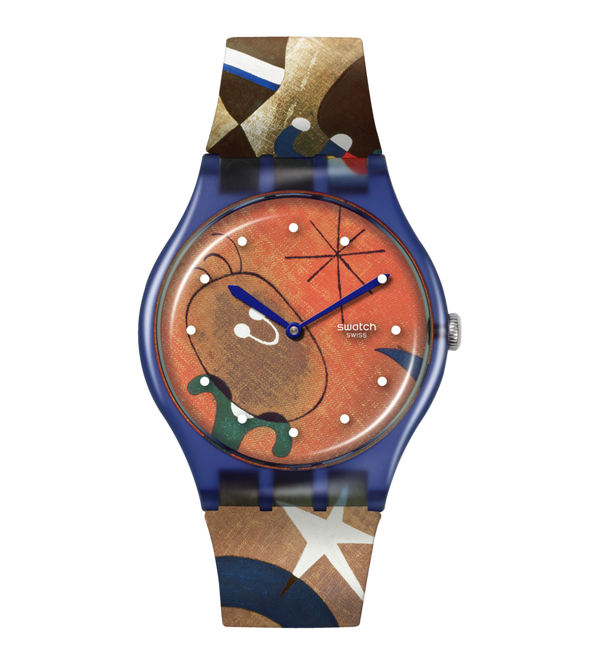 Orologio Miro's Women & Bird In The Moonlight