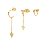 Orecchini Sofia Gold - Gioielleria Fondente