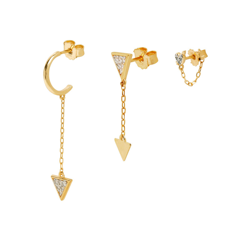 Orecchini Sofia Gold - Gioielleria Fondente