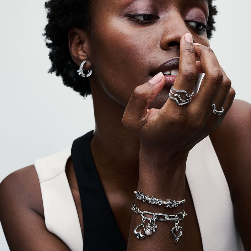 Charm Mini Pendente Keyhole Heart Pandora ME