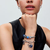 Anello Black Chakra Heart Pandora ME