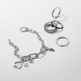 Charm Mini Pendente Keyhole Heart Pandora ME