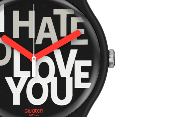 Orologio Hate 2 Love
