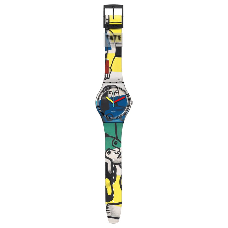 Orologio Leger's Two Women Holding Flowers