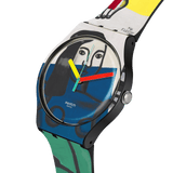 Orologio Leger's Two Women Holding Flowers