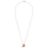 Collana Lunga con Pendente Cuore Pavé - Gioielleria Fondente