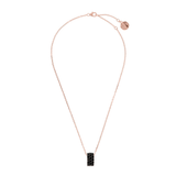 Collana Catena Forzatina con Pendente Pavé - Gioielleria Fondente