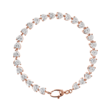 Bracciale Tennis con Cuori - Gioielleria Fondente