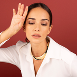 Collana Choker Martellata