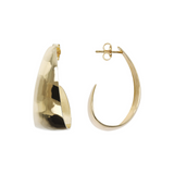 Orecchini Pendenti a Ricciolo Martellati