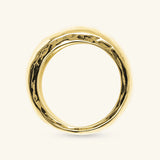 Anello a Fascia Martellato