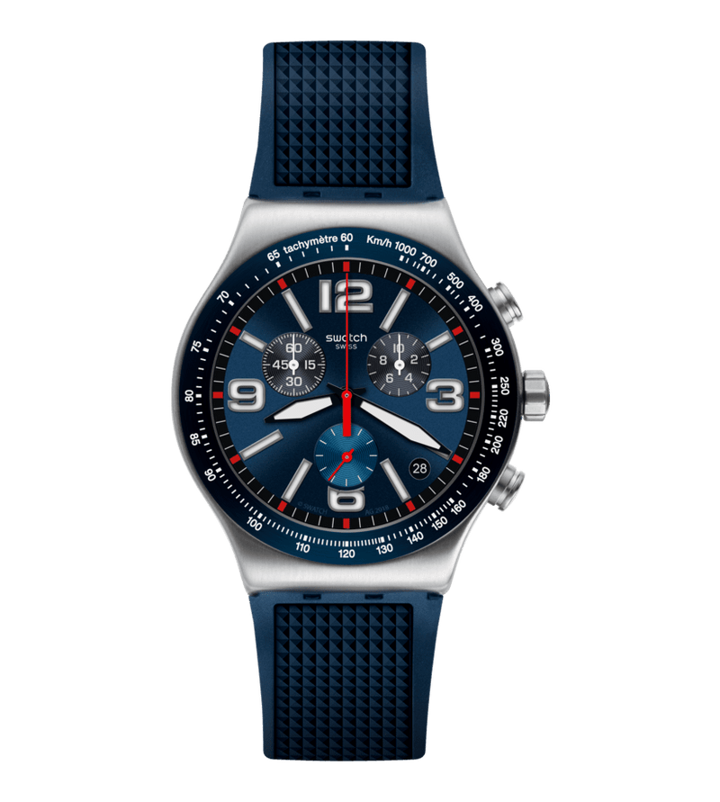 Orologio Blue Grid