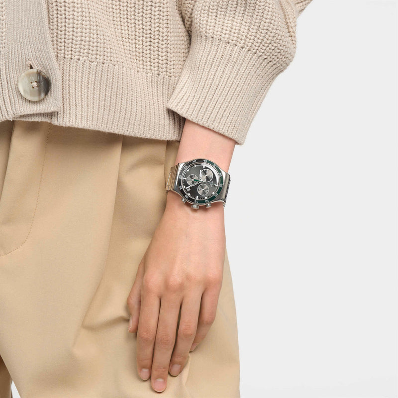 Orologio Dark Green Irony