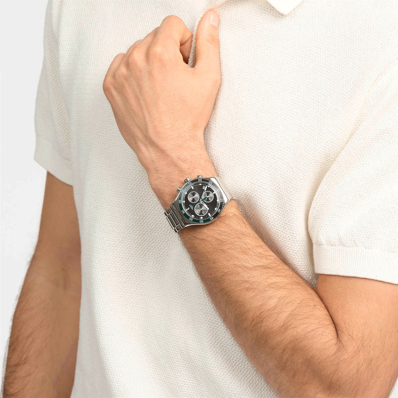 Orologio Dark Green Irony