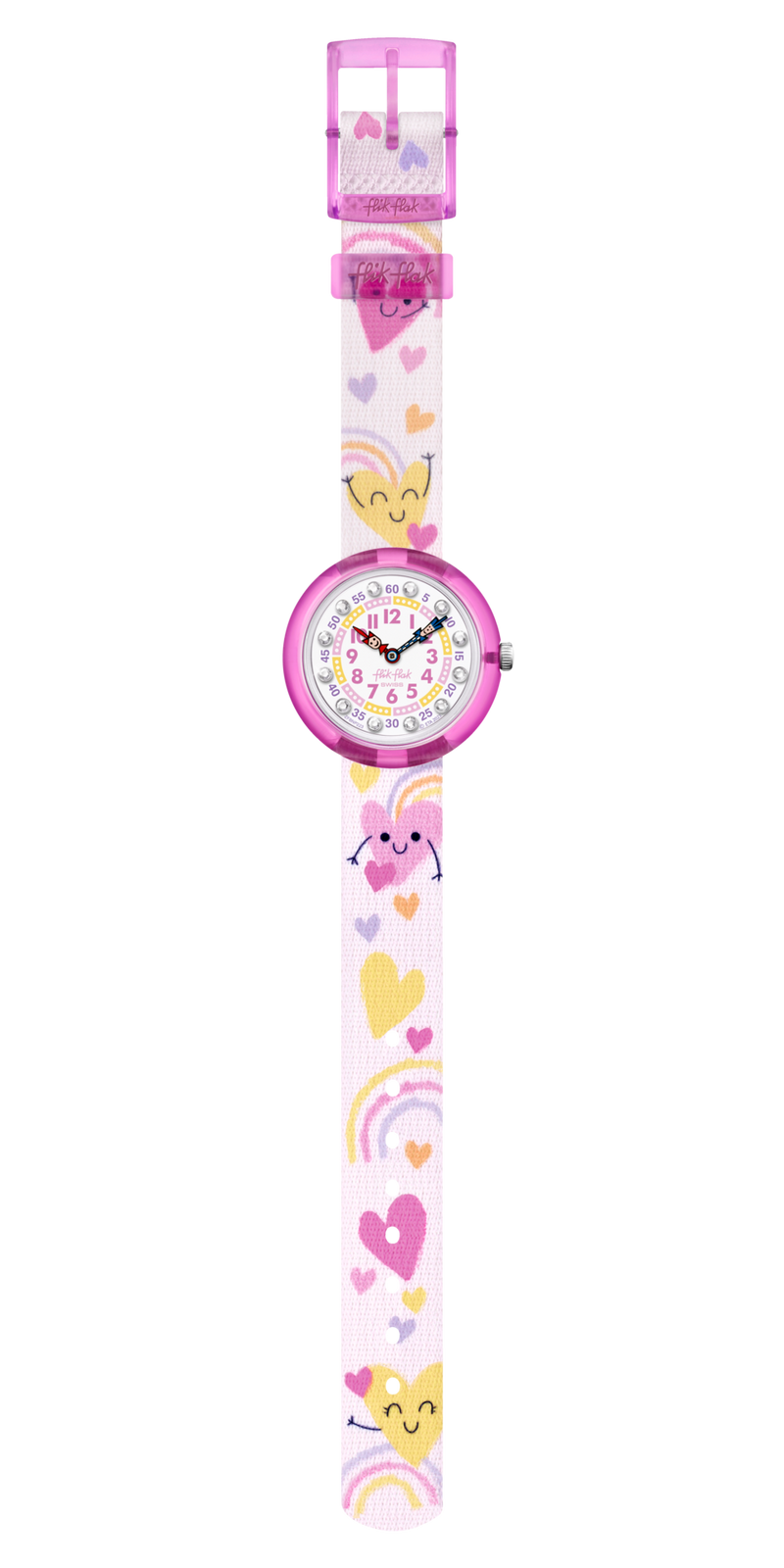 Orologio Bambino Flik Flak Bouncing Hearts