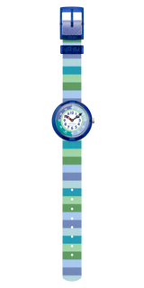 Orologio Bambino Flik Flak Stripy Green