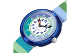 Orologio Bambino Flik Flak Stripy Green
