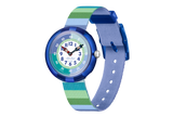 Orologio Bambino Flik Flak Stripy Green