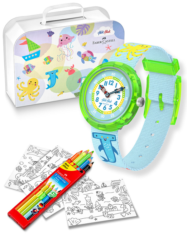 Orologio Bambino Flik Flak Color In Neon