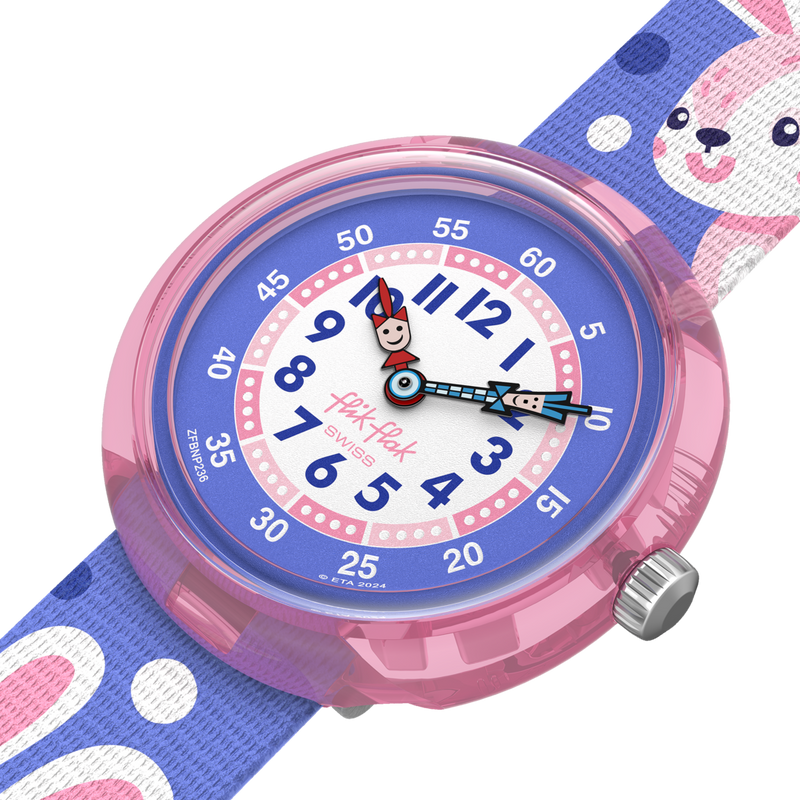 Orologio Bambino Flik Flak PEEK-A-BUNNY