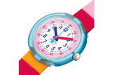 Orologio Bambino Flik Flak Stripy Pink