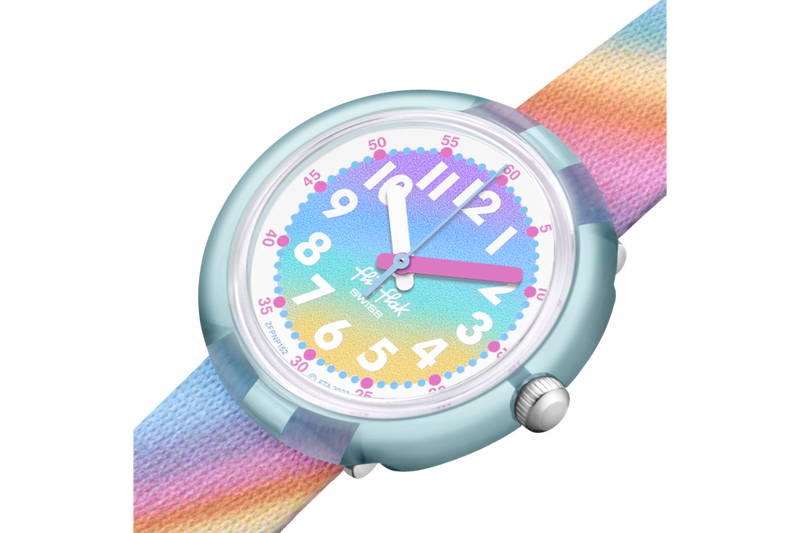Orologio Bambino Flik Flak Liquid Rainbow