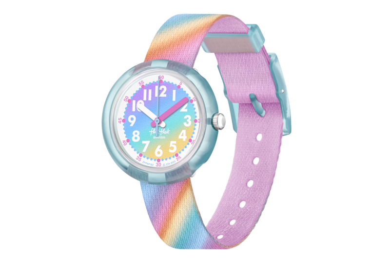Orologio Bambino Flik Flak Liquid Rainbow