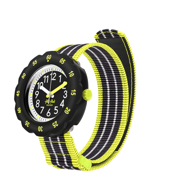 Orologio Bambino Flik Flak Loop in Neon