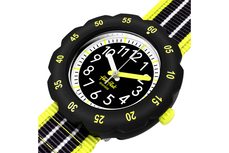 Orologio Bambino Flik Flak Loop in Neon