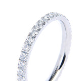Anello veretta con zirconi 1.7mm