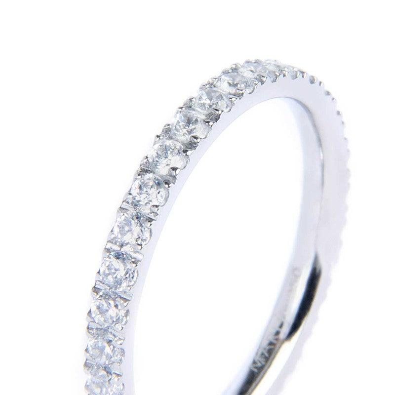 Anello veretta con zirconi 1.7mm