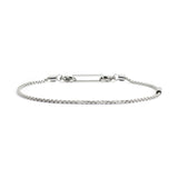 Bracciale catena box rounded 2mm