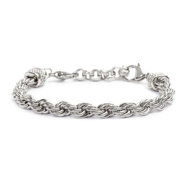 Bracciale catena corda 6,8mm - Gioielleria Fondente