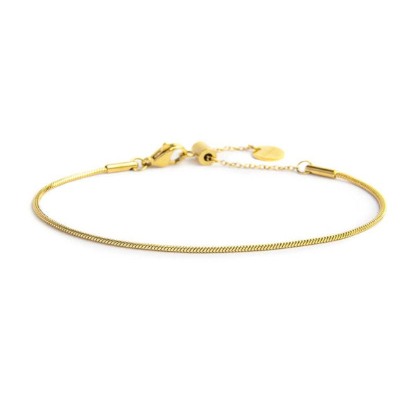 Bracciale catena snake quadrata