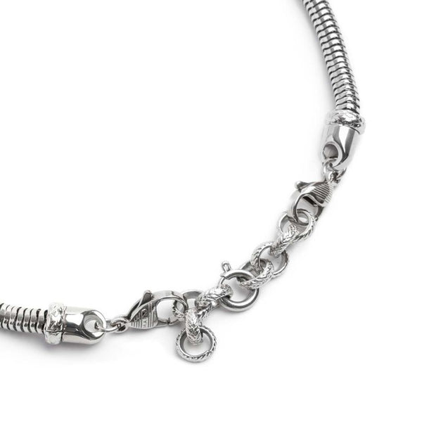 Bracciale catena snake tonda - Gioielleria Fondente