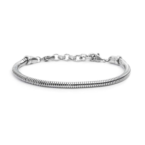 Bracciale catena snake tonda - Gioielleria Fondente