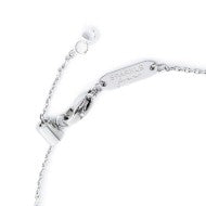 Bracciale cerchio con zirconi bianchi