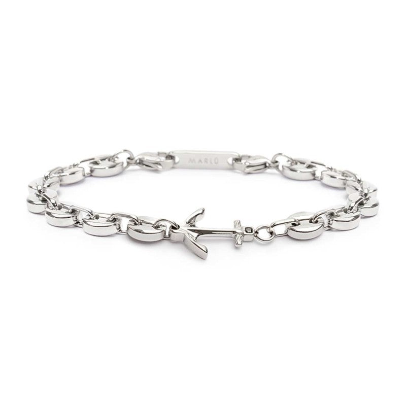 Bracciale con ancora catena marine - Gioielleria Fondente