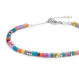 Bracciale con perline colorate