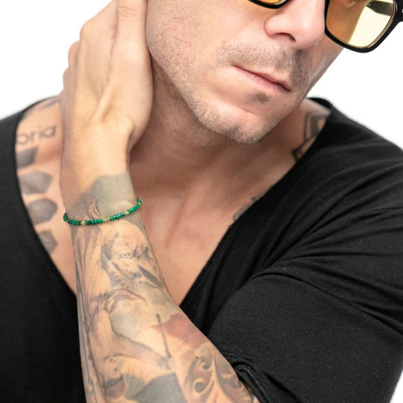 Bracciale con pietre a rondelle - Gioielleria Fondente