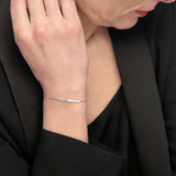 Bracciale con zirconi e smalto