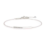Bracciale con zirconi e smalto
