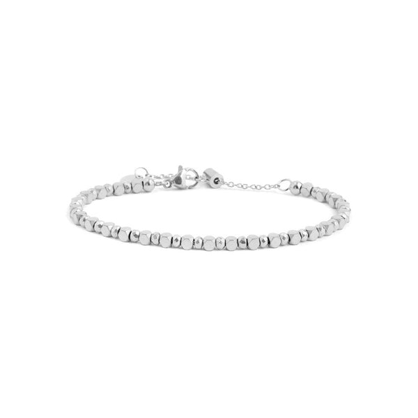 Bracciale ematite cubica - Gioielleria Fondente