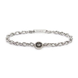 Bracciale rosa dei venti catena marine - Gioielleria Fondente