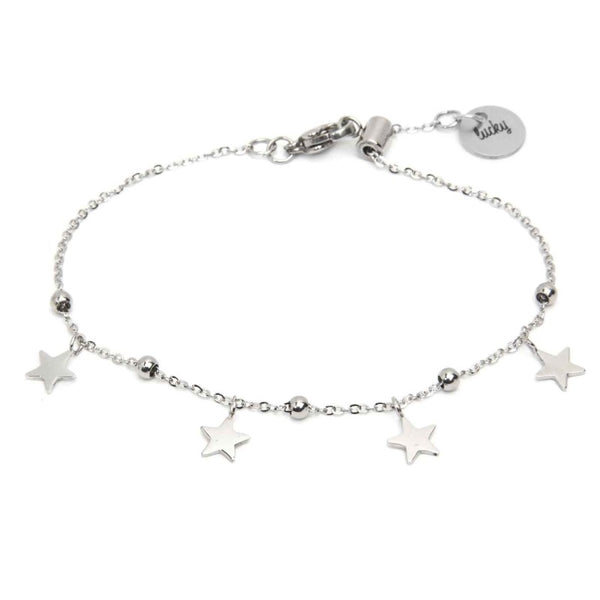 Bracciale stelle pendenti - Gioielleria Fondente